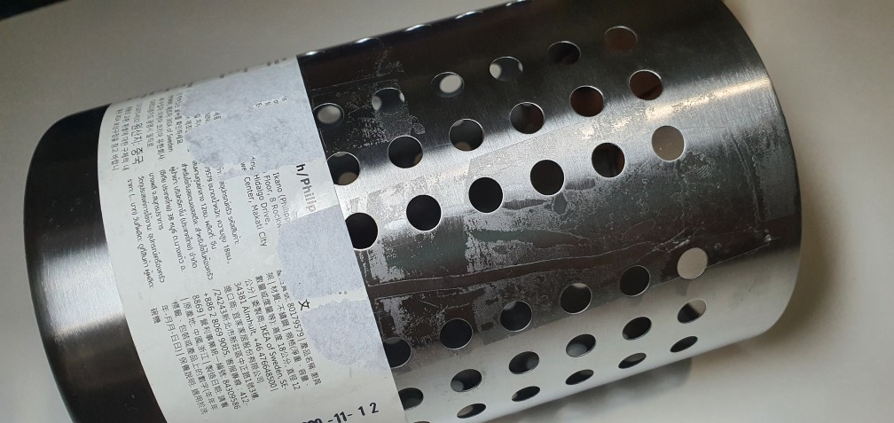 Tempat Sendok Tempat Peralatan Dapur Stainless Steel Makan Masak Serbaguna