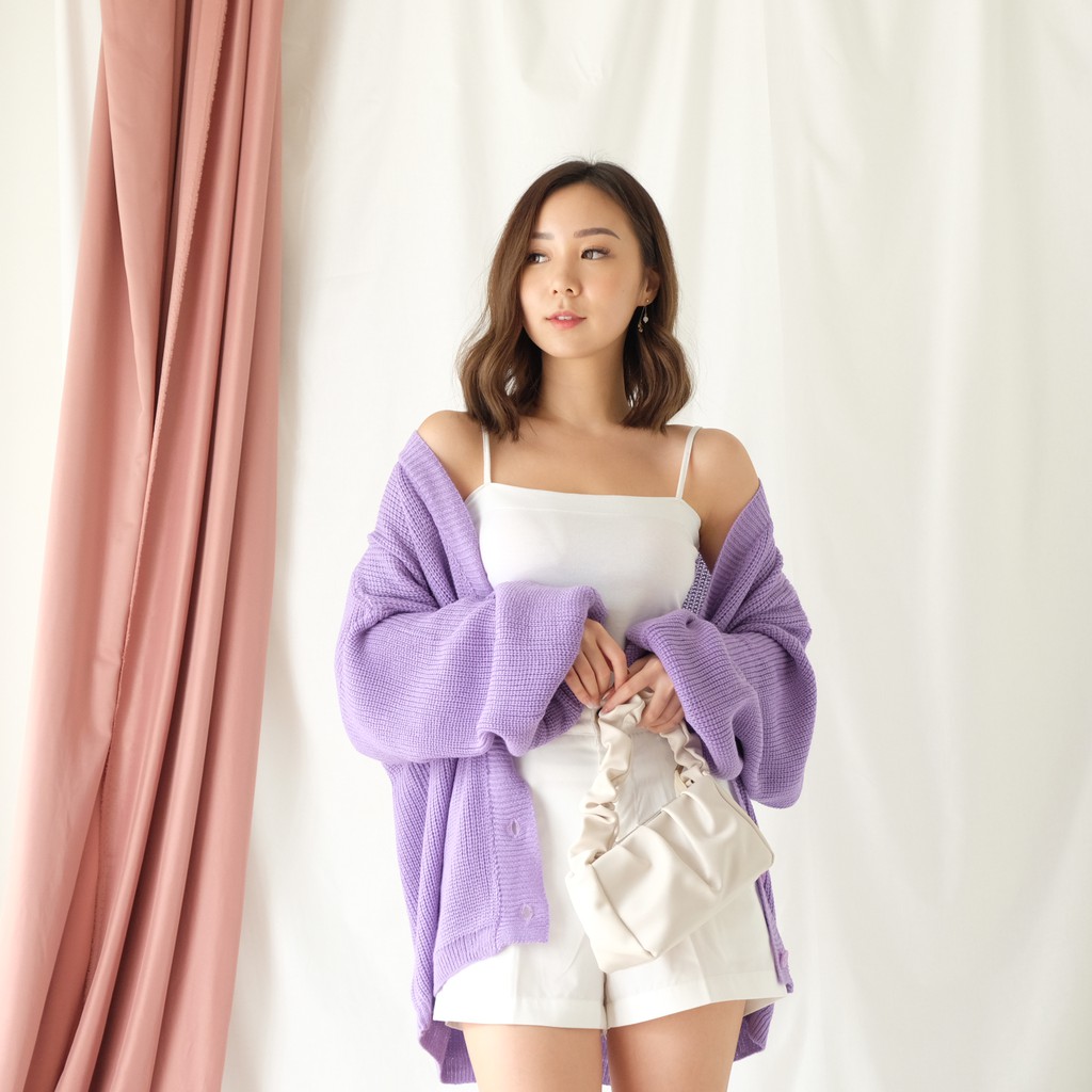 Ayama Knit Cardigan Pakaian Wanita