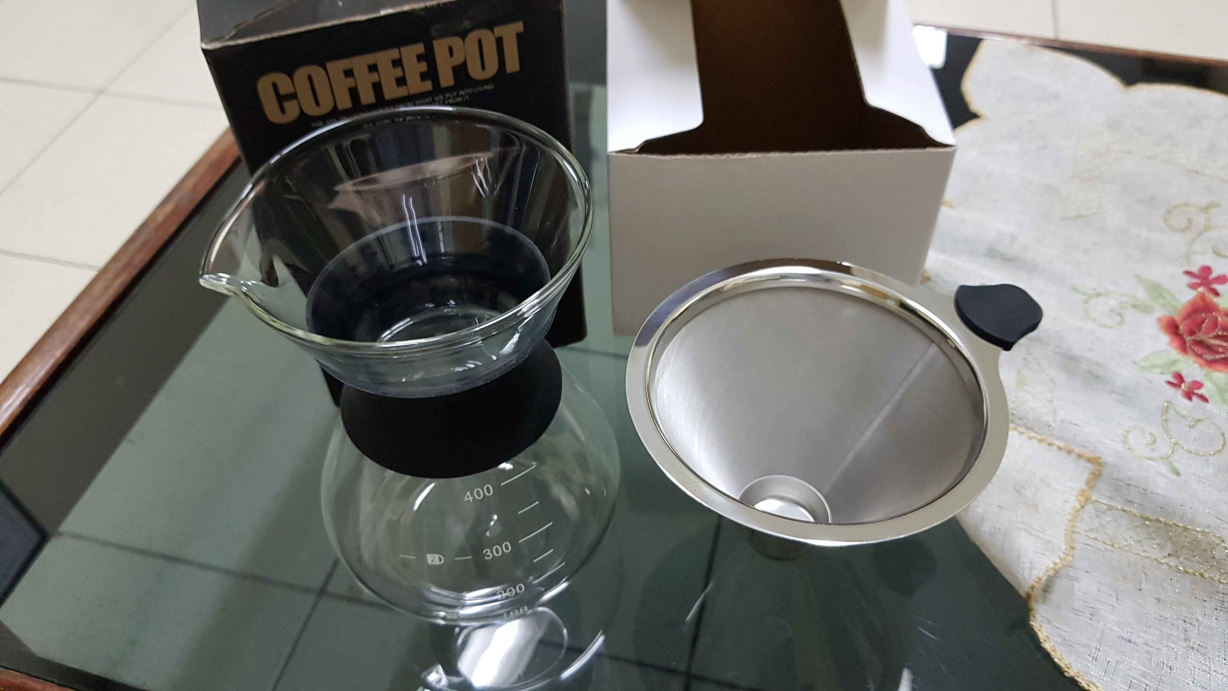 (bisa Cod) Ueinsang Filter Penyaring Kopi V60 Cone Coffee Filter - F-401/402