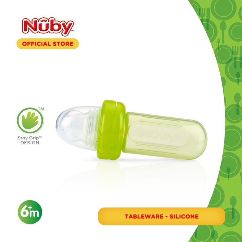 Nuby mini Squeeze feeder/Peralatan Mpasi bayi