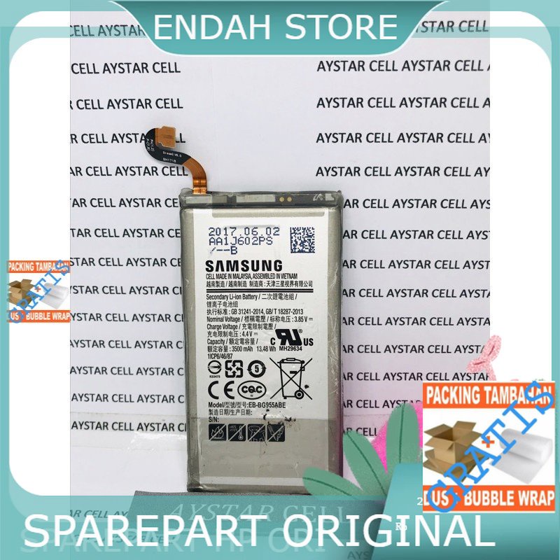BATRE BATERAI BATTERY SAMSUNG S8 PLUS S8+ ORIGINAL