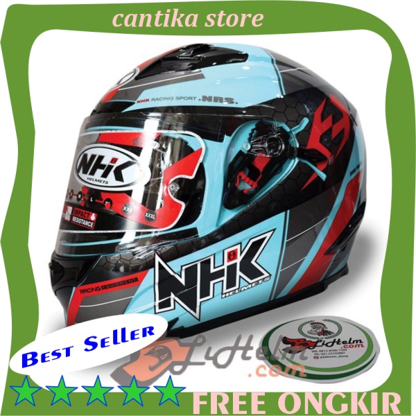 BEST SELLER  HELM NHK RX9 NAVY LIGHT TOSCA RX-9 DOUBLE VISOR FULL FACE HELMET