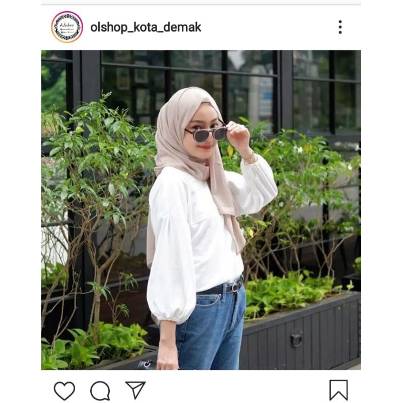 blouse balon / sweater balon / model balon / blouse terbaru / sweater