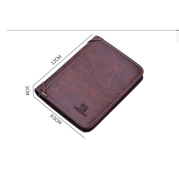 DOMPET PRIA LIPAT KULIT KEREN KUALITAS PREMIUM DEABOLAR 915 - COD / BISA BAYAR DI TEMPAT