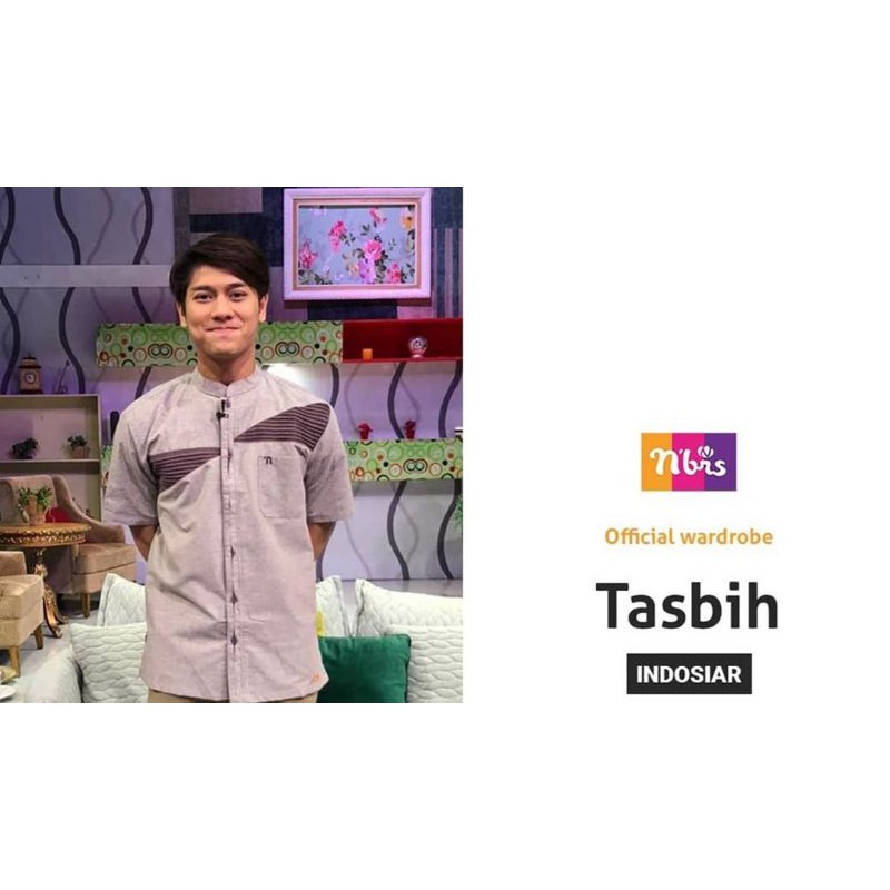 Baju Koko Nibra's Rizky Billar Tasbih ,sarimbit 72 C NB A52 NSK 72