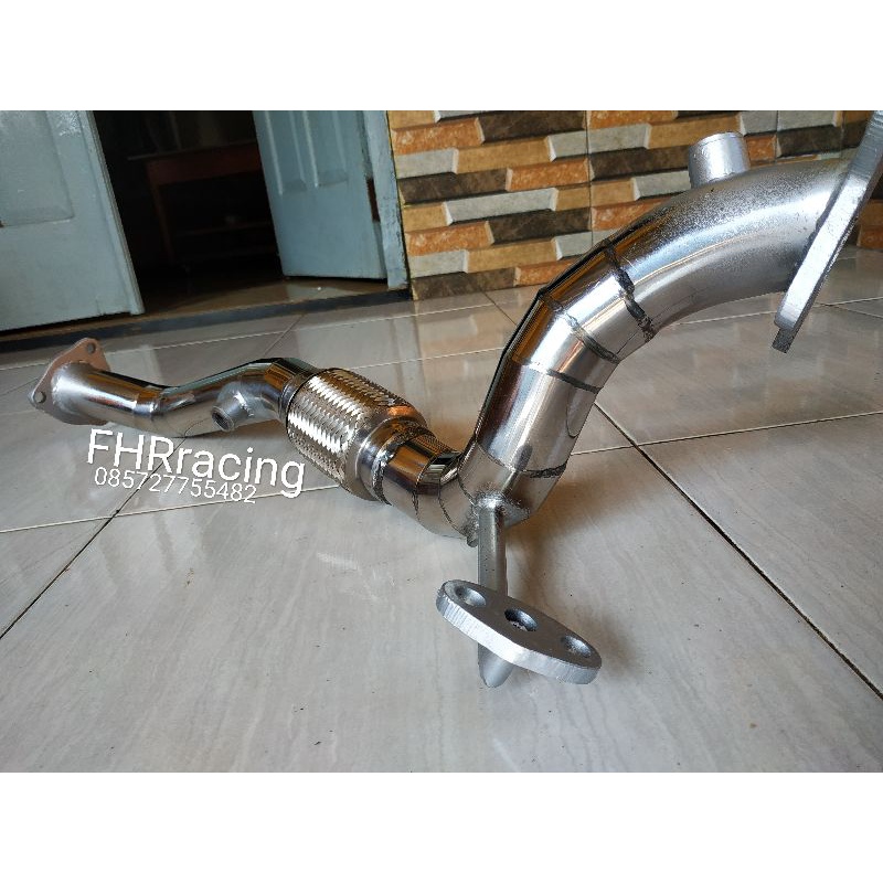 knalpot racing mobilio downpipe frontpipe mobilio