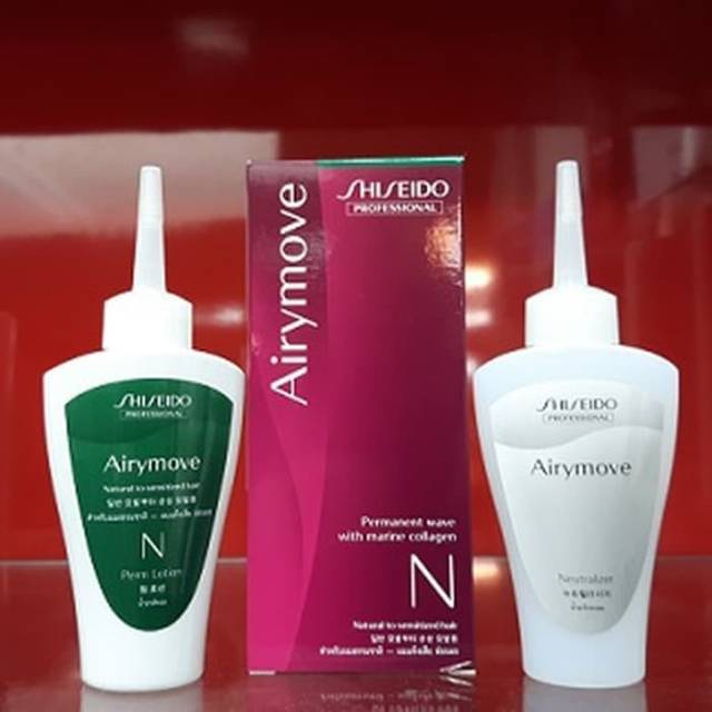 Shiseido Airymove N Permanen Wave Curl Perm For Natural To sensitized