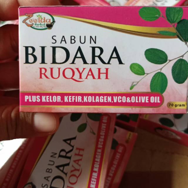 

Sabun Bidara RuQyah (+Kefir, Kelor, Kolagen, VCO & Olive Oil