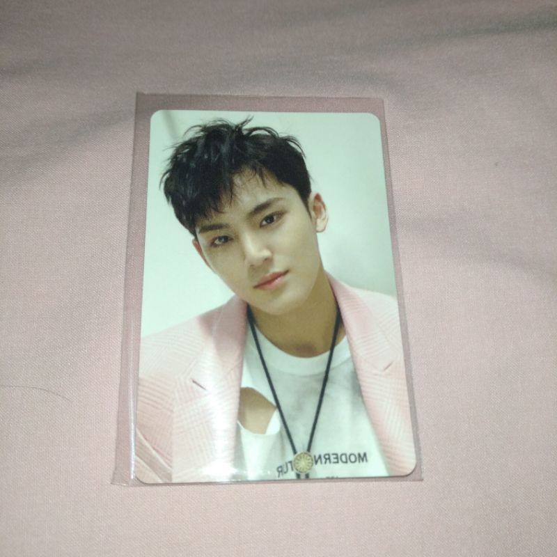 MINGYU PHOTOCARD FALLIN FLOWER