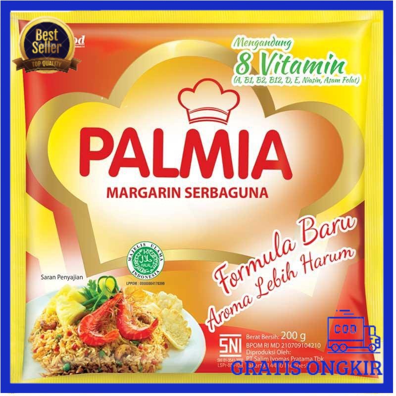 

PALMIA MARGARINE SERBAGUNAKEMASAN SACHET ISI 200GRAM -Terlengkap-Termurah-Berkualitas