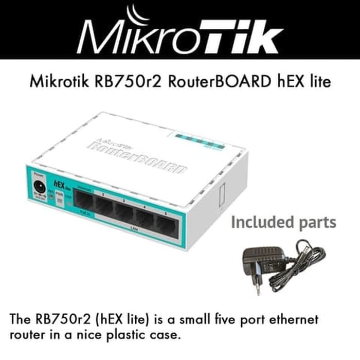 Mikrotik RB750r2 hex-lite