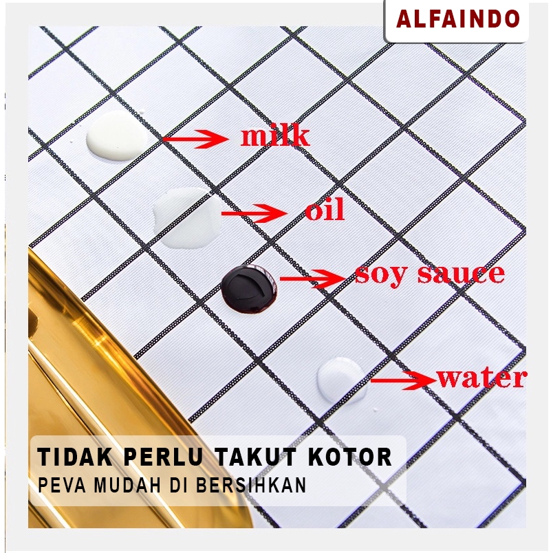 Alfaindo Taplak Meja Anti Air PEVA Motif TPM004