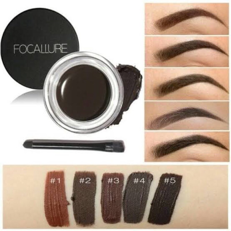(READY) COD 04 ASH BROWN FOCALLURE EYEBROW GEL/POMADE FA23