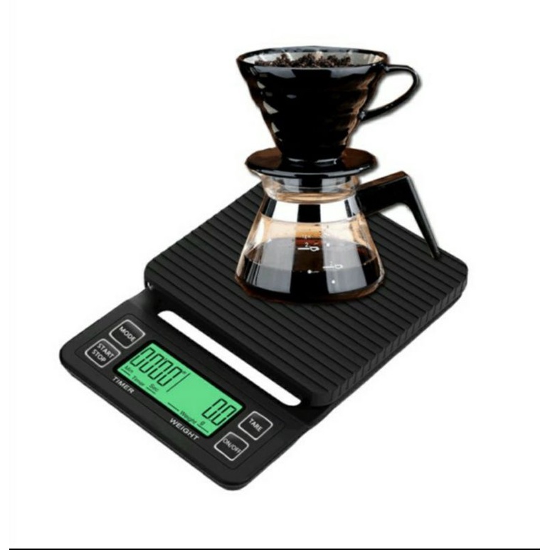 Timbangan digital kopi 3kg 0.1 gram timer V60