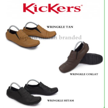 SEPATU PRIA CASUAL SLOP KICKERS WRINGKLE SLOP MURAH