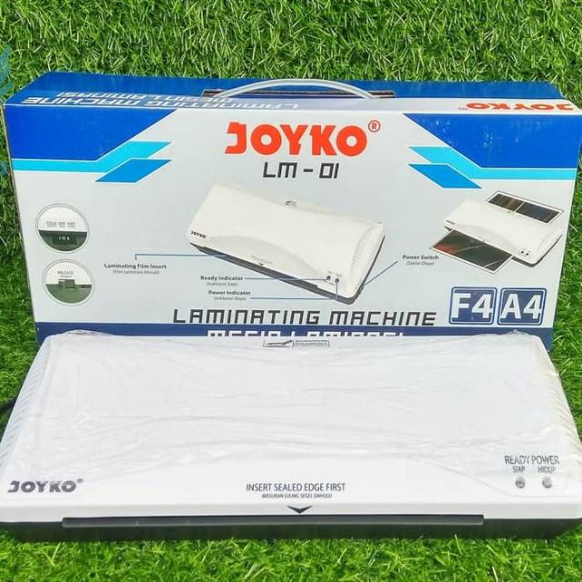 

Mesin Laminating Joyko LM-01 Folio F4-A4 (Panas & Dingin)