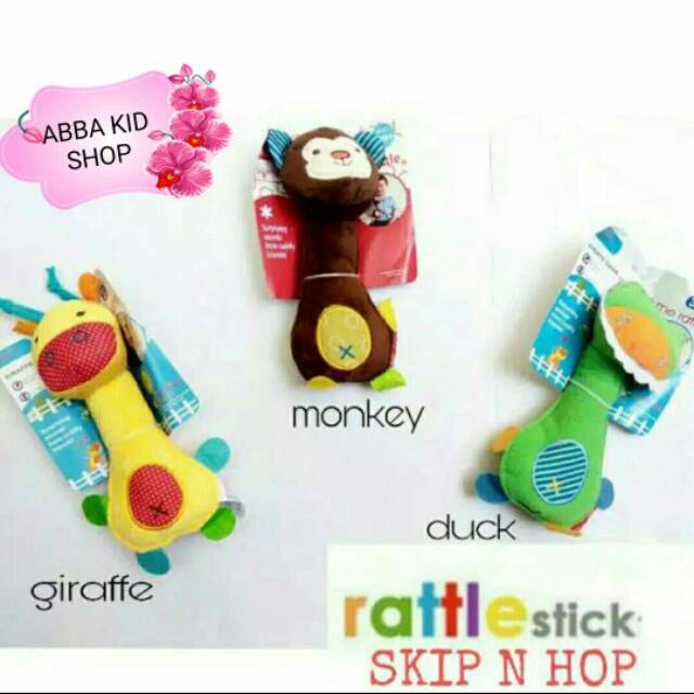 Mainan Kerincingan Genggam rattle boneka TOET Rattle stick