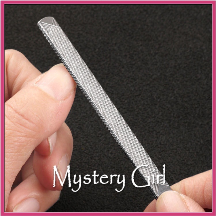 Mysterygirl - Alat Pengikir KIKIR KUKU Stainless Steel 304 Penghalus Tumit Kaki Manicure Pedicure