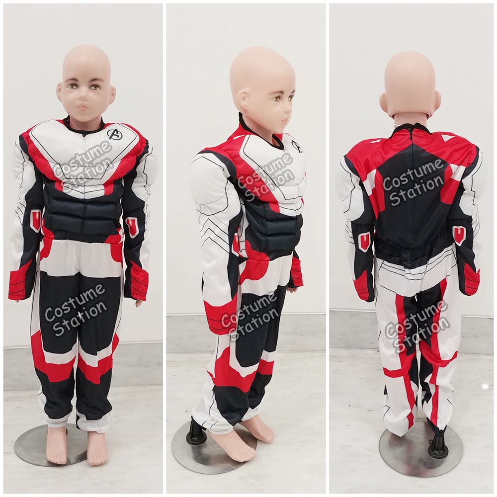 Kostum Avengers Endgame / Costume Quantum Realm Marvel anak