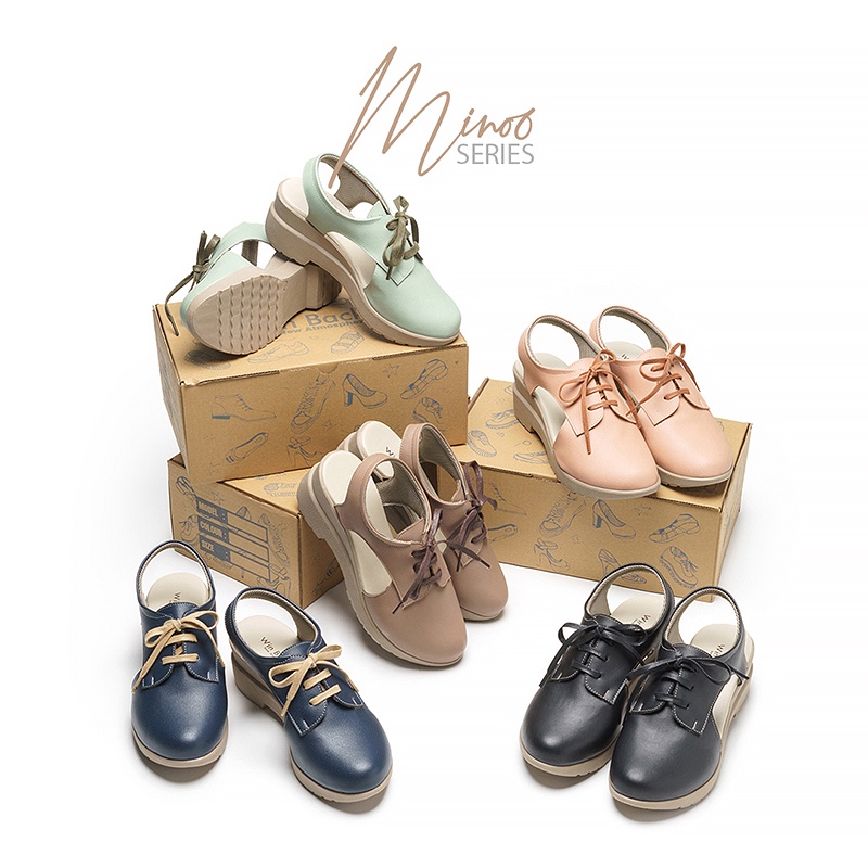 Sandal Sepatu Wedges Tali Wanita Winback Mino