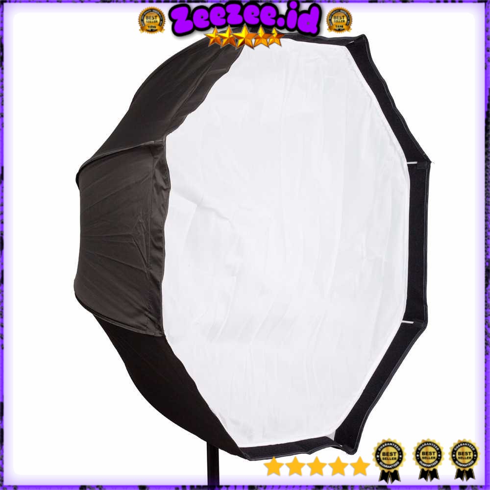 Payung Octagon Softbox Reflektor untuk Flash Speedlight 80CM - LD-TZ207