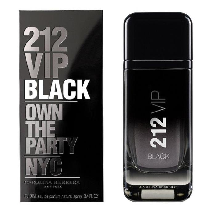 Parfum Original Carolina Herrera 212 VIP Black EDP 100ml For Men