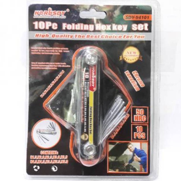 TOOLS SET/KUNCI L LIPAT