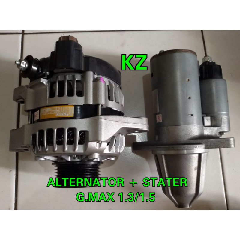 ALTERNATOR + STATER GRAND MAX ORIGINAL