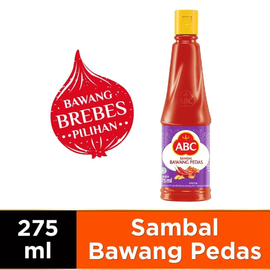 SAMBAL BAWANG PEDAS ABC 275 ML