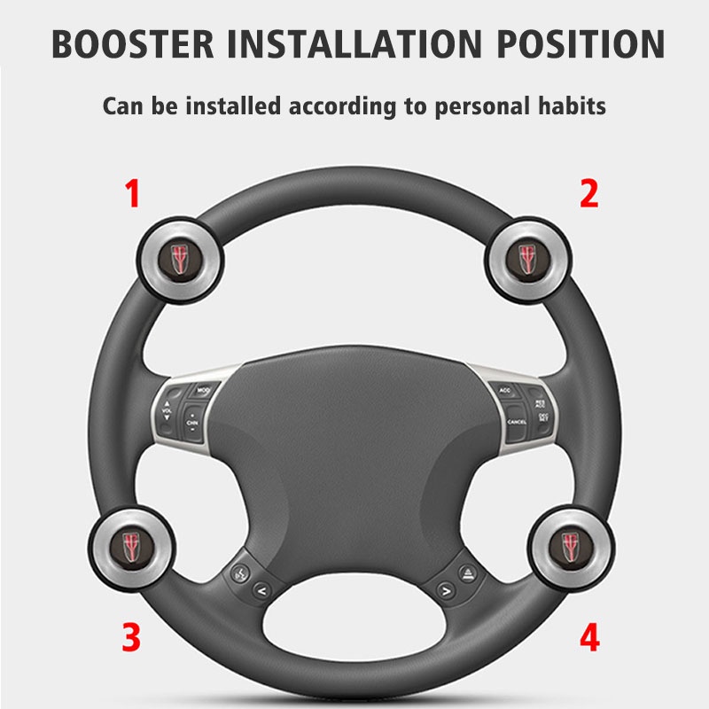 Booster Setir Mobil Setir/Kreatif high-end Bantalan Tipe Truk Alat Bantu Belok Satu Tangan/universal steering assist ball