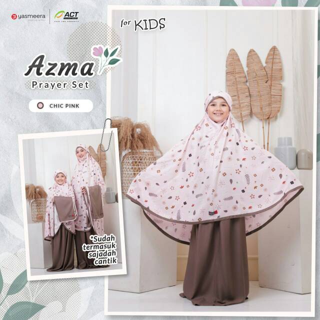 Azma mukena anak by Yasmeera