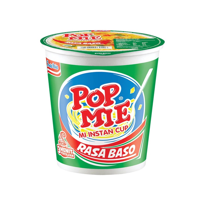 

POP MIE MI INSTAN BAKSO CUP 75 G