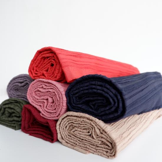 TRO.21Jl22ᴴ - Kain Lady Crush Crinkle Stretch Airflow Ecer per 0.5 m