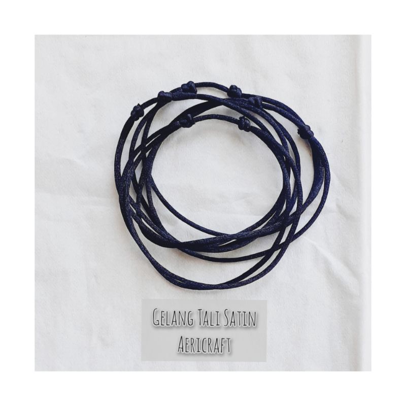 Gelang Tali Satin Gelang Persahabatan [ 4pcs ]