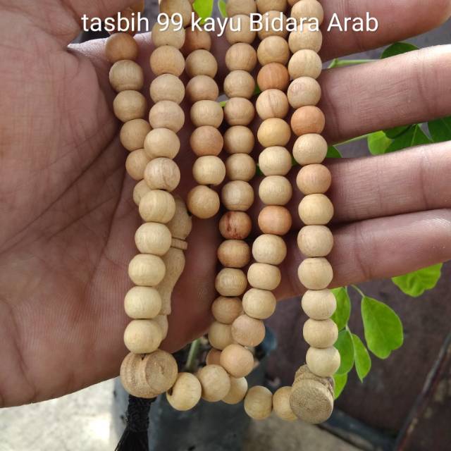 Tasbih 99 kayu Bidara Arab