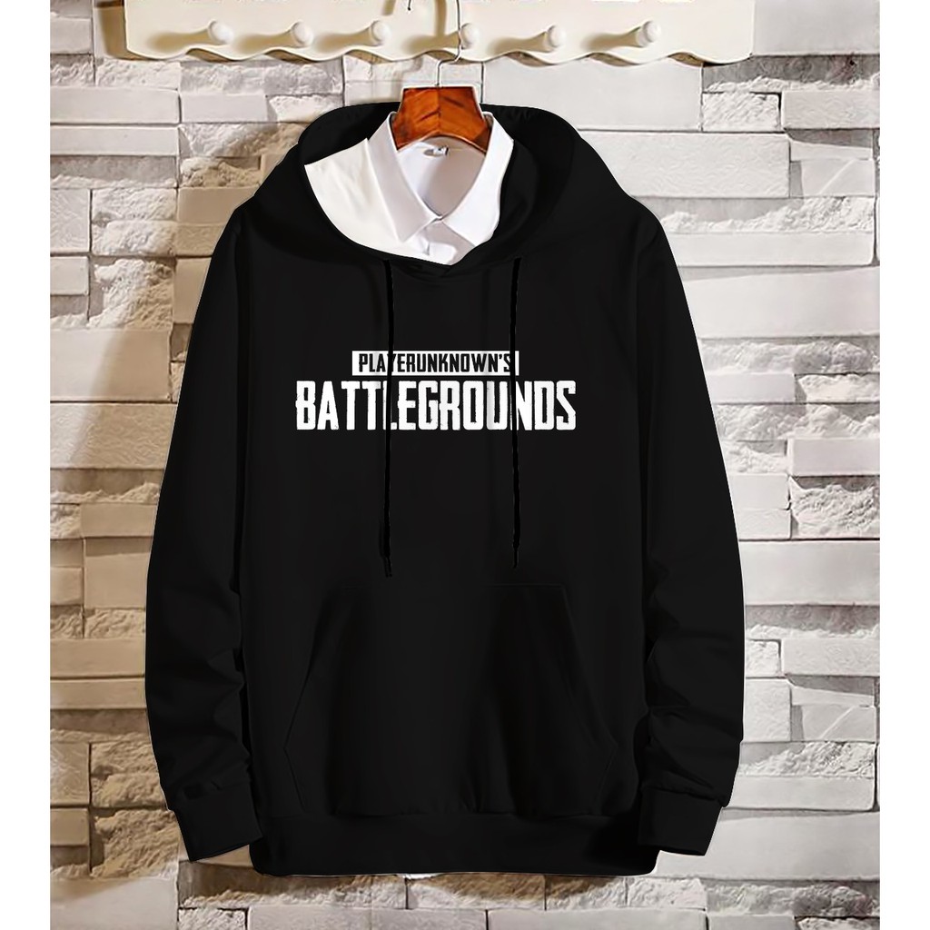 Hoodie Pria / Hodie Pria  / Jaket Pria / Sweater Hoodie Battleground Bahan Fleece UK L-XL