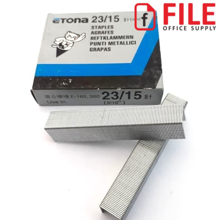 

Isi Staples Tembak / Refill Stapler Gun Tacker Etona 23/15 (9/16")