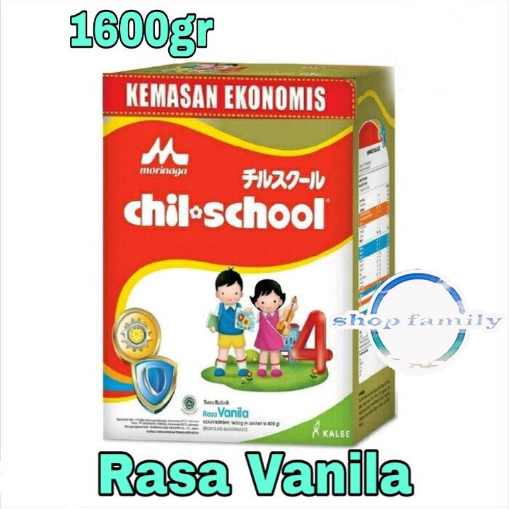 

CHIL SCHOOL VANILA 1600GR PER 1 BOX