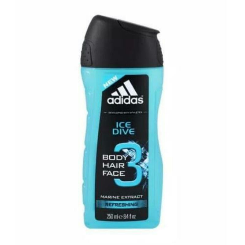 Jual ADIDAS SHOWER GEL MEN 3 in 1 250ML Shopee Indonesia