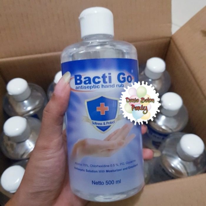 Bacti Go Hand Sanitizer Antiseptic &amp; Anti Bacterial 500ml