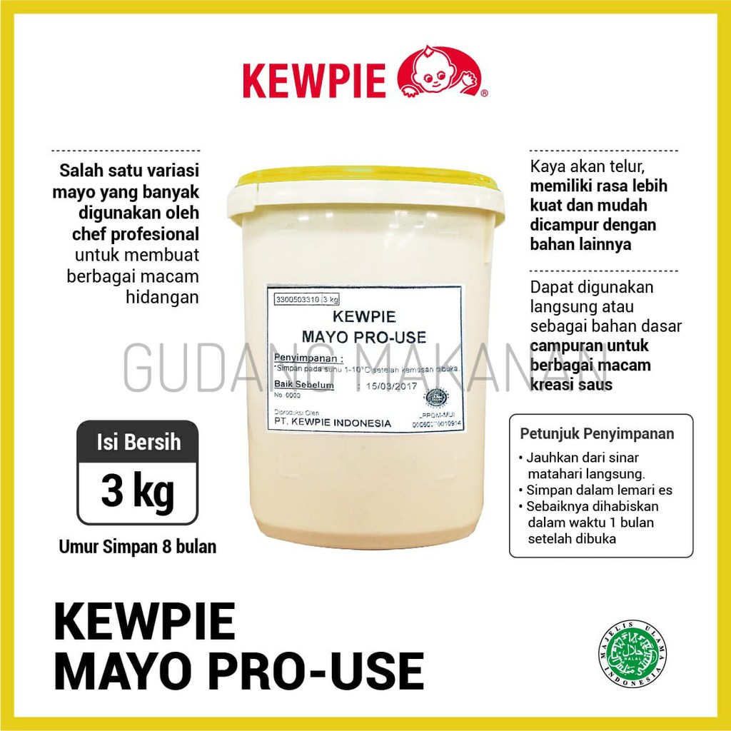 Kewpie Mayo Pro Use 3kg