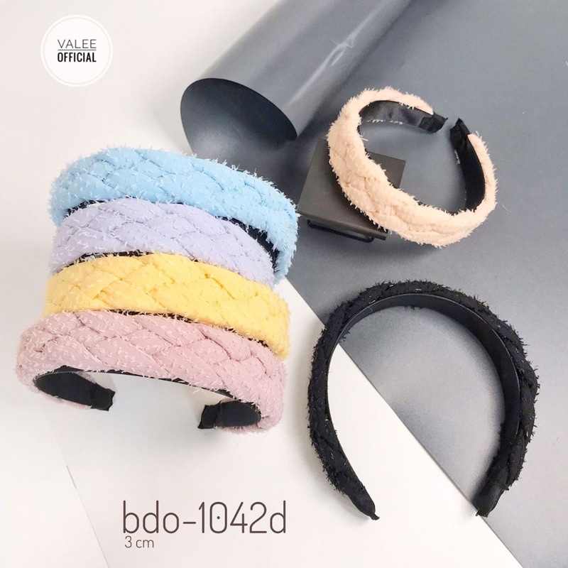 HEADBAND KOREA BANDO KEPANG KAIN W JALA 3 CM PREMIUM KOREAN STYLE