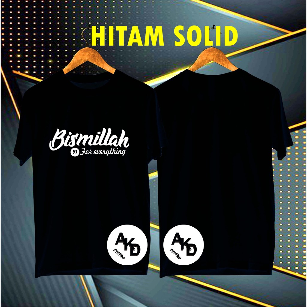 CODKAOS BISMILLAH FOR kaos pria kaos distro kaos murah wanita pria