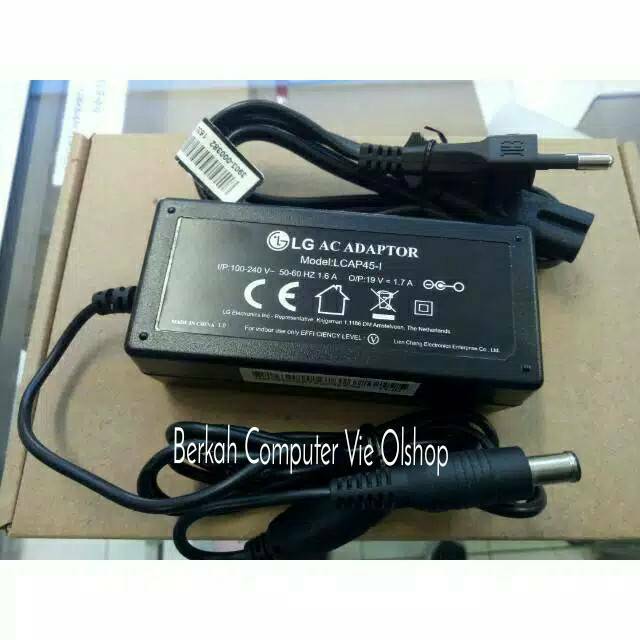 Adaptor Monitor TV LED LG Original 19V