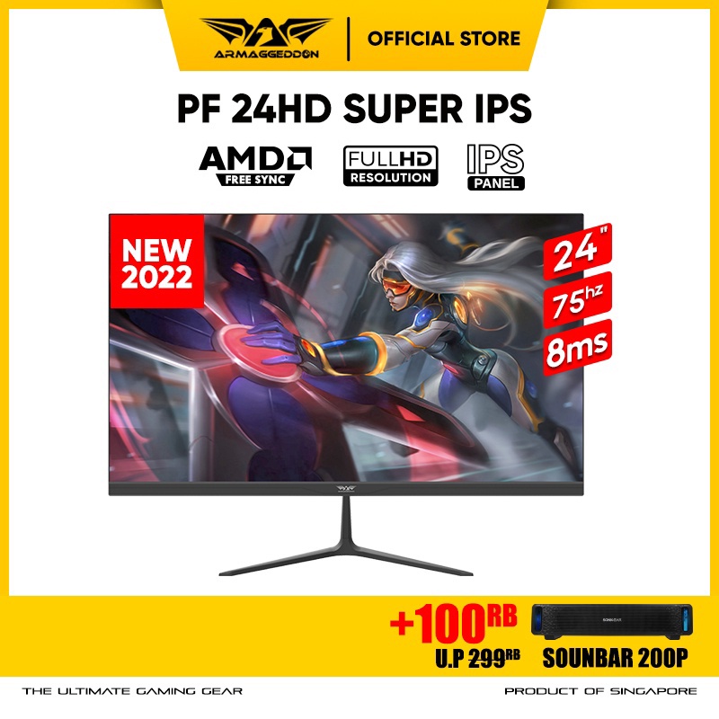 Monitor Gaming Armaggeddon Pixxel+ PF24HD SUPER | 24