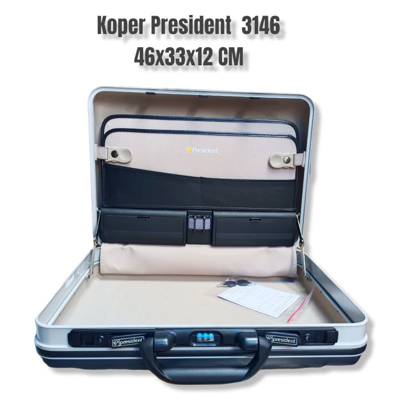 Tas kantor PRESIDENT fiber cabin-18inch