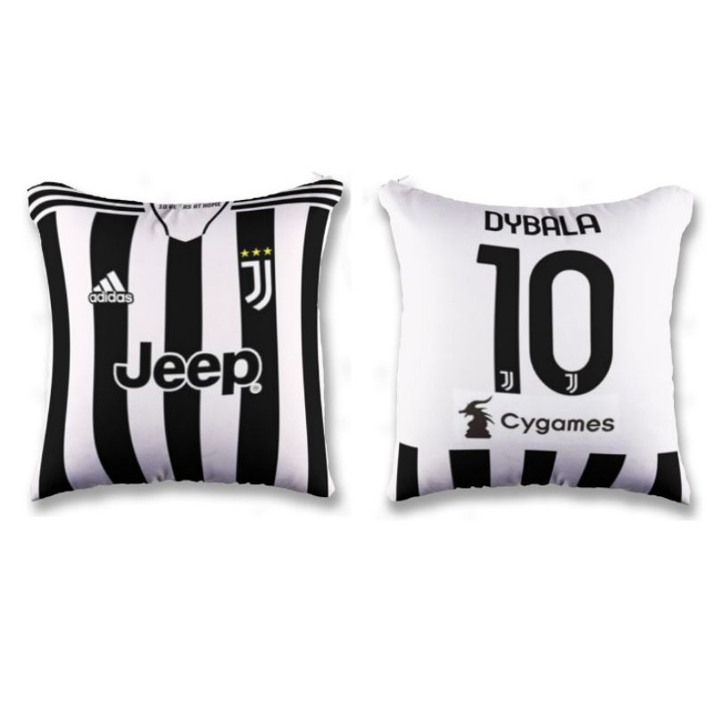 Bantal Sofa Juventus Disain Jersey Home 2021/2022