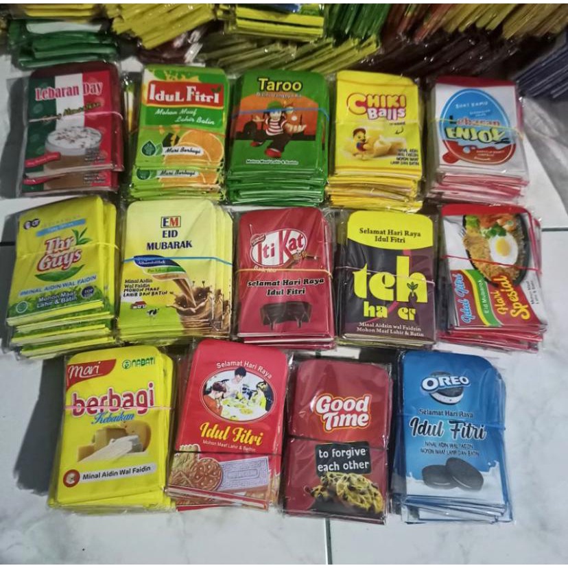 

BISA COD PROMO OBRAL MURAH SALE DISKON--Amplop kecil kertas uang angpao lebaran idul fitri THR murah lucu unik snack best seller random ecer grosir bisa pilih termurah