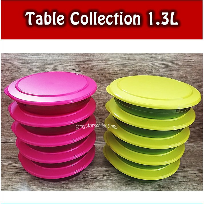 Table Collection 1.3l  (1pcs) Wadah Saji Tupwr