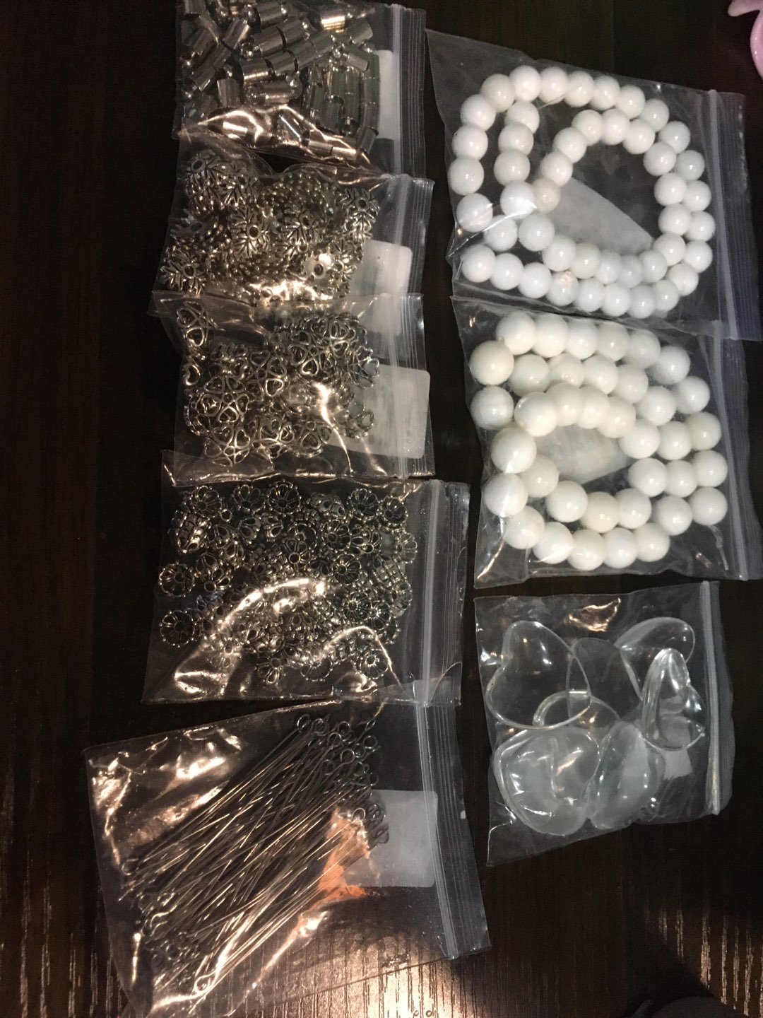 50 Pcs / Lot Penutup Ujung Tali Rumbai Bahan Kulit Ukuran 3 4 5 6 7 8 9 10mm Untuk Membuat Perhiasan